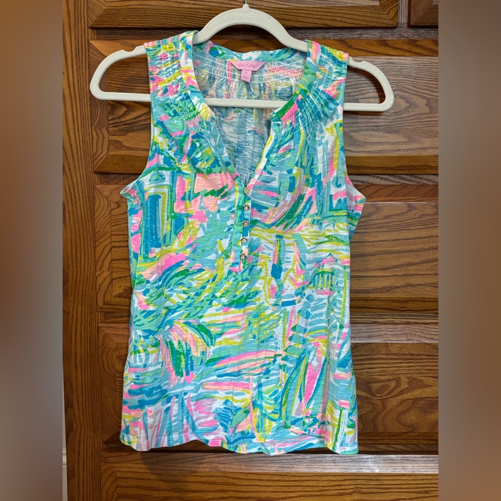 Lilly Pulitzer Multicolor Sleeveless Top